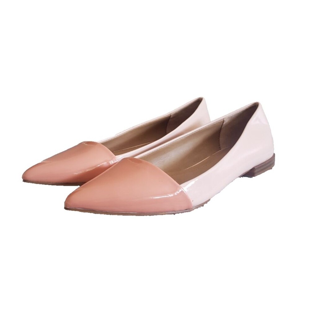 Zara Trafaluc Women's Flats Slip On Shoes Peach/ Pink Women's Size 6.5  EU 37